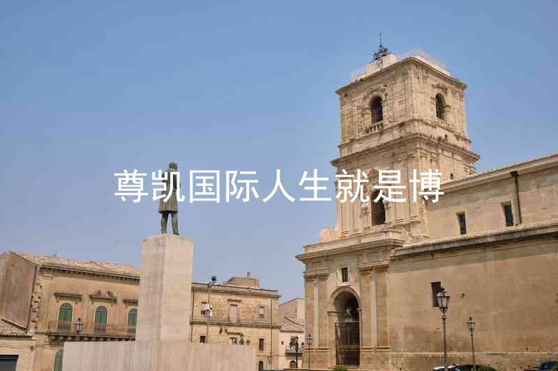 尊凯国际人生就是博
