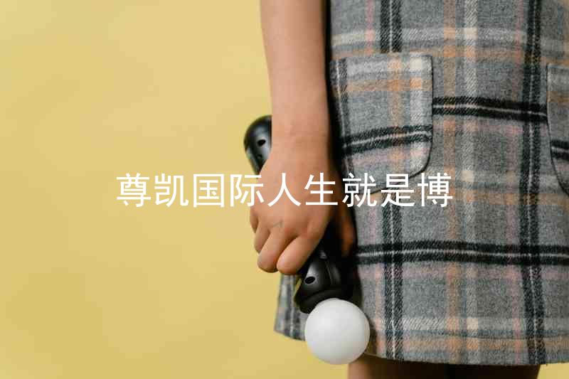 尊凯国际人生就是博